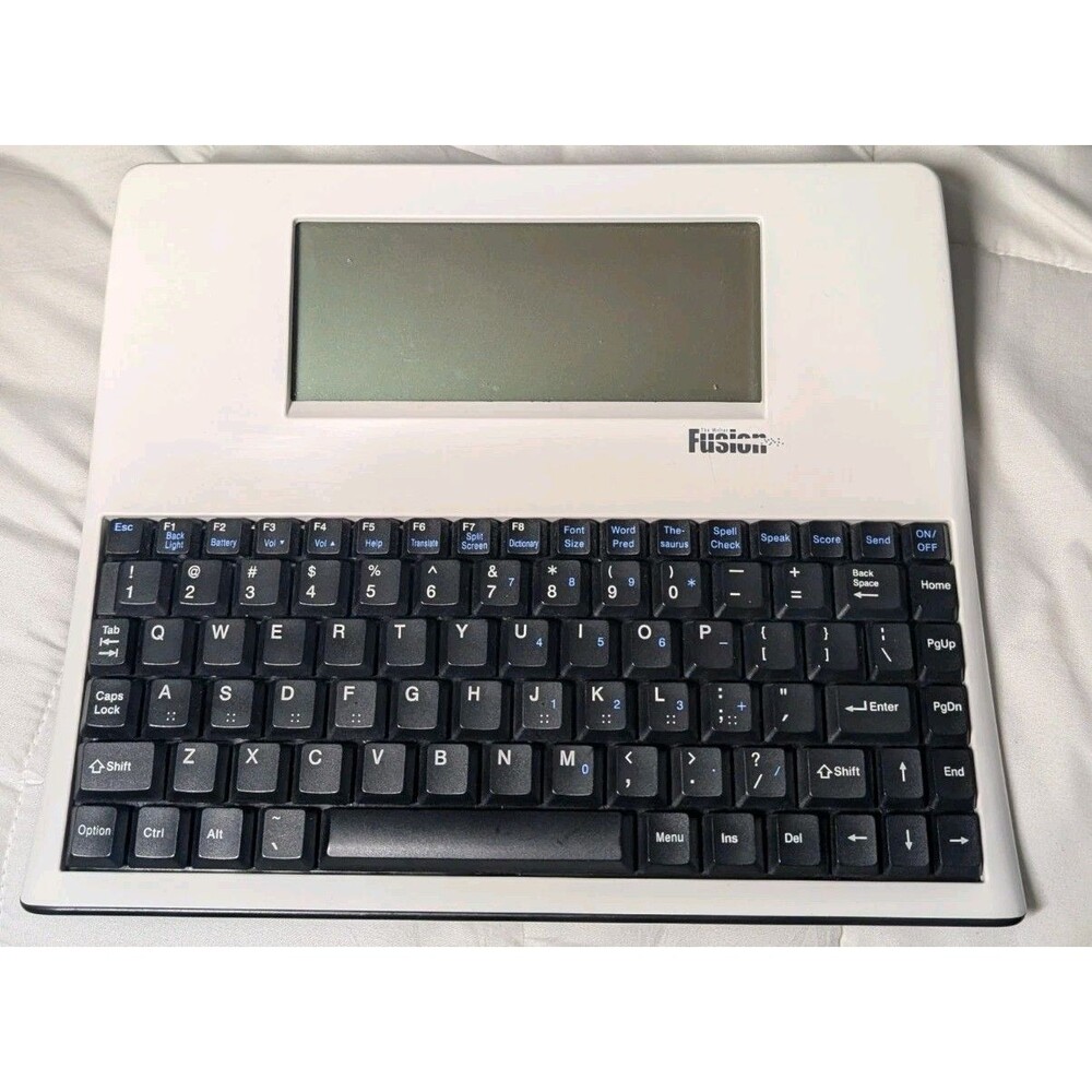 Advanced Keyboard Technologies The Writer Fusion Word Processor - untested